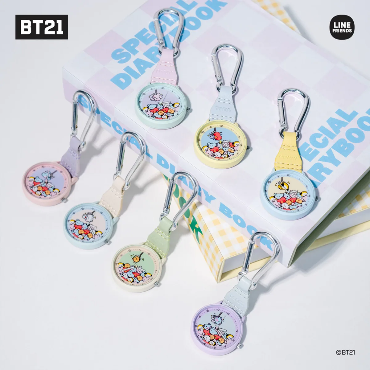 BT21 CARABINER WATCH OEM 제작 사례