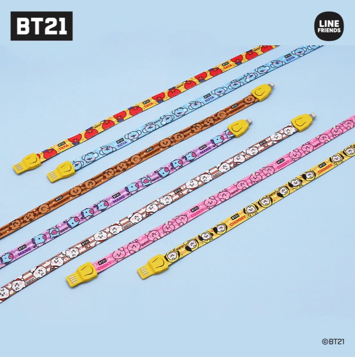 BT21 STRAP CABLE OEM 제작 사례