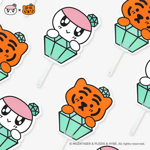 BONGBONGEE x MUZIKTIGER FAN OEM 제작 사례