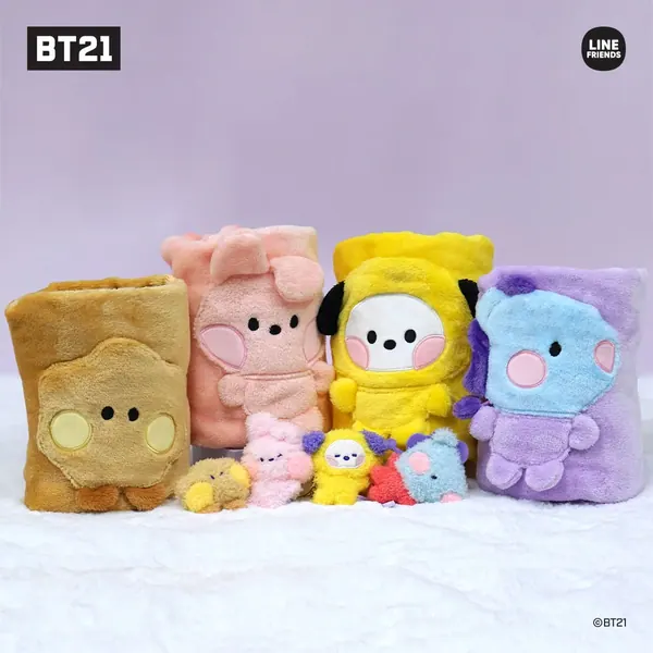 BT21 BLANKET OEM 제작 사례