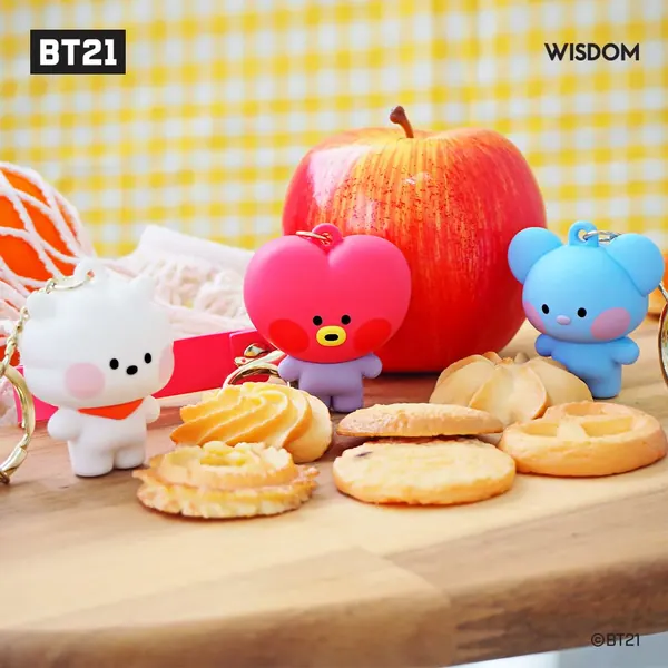 BT21 FIGURE KEYRING OEM 제작 사례