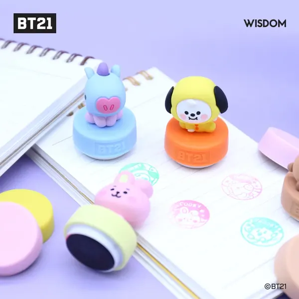 BT21 FIGURE STAMP OEM 제작 사례