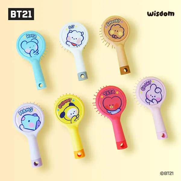 BT21 HAIR BRUSH OEM 제작 사례