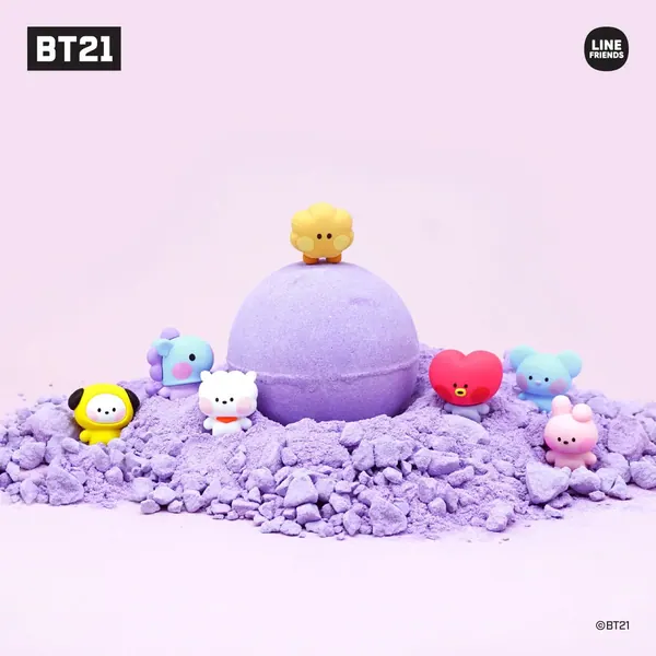 BT21 MASCOT BATH BALL OEM 제작 사례