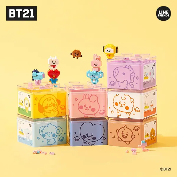 BT21 NANOBLOCK OEM 제작 사례