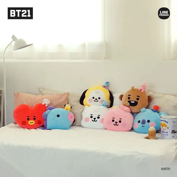 BT21 SITTING CUSHION OEM 제작 사례