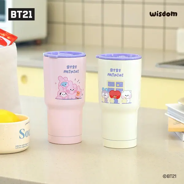 BT21 STAINLESS TUMBLER OEM 제작 사례