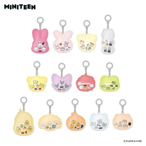 MINITEEN ACRYLIC KEYRING OEM 제작 사례