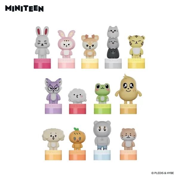 MINITEEN FIGURE STAMP OEM 제작 사례