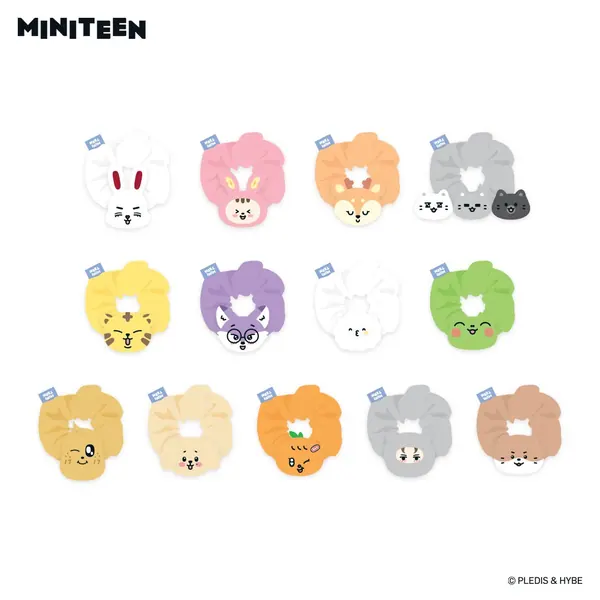 MINITEEN HAIR SCRUNCHIE OEM 제작 사례