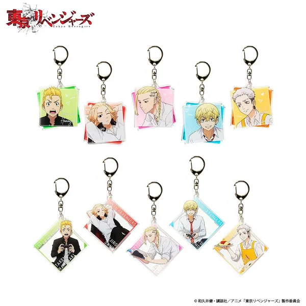 TOKYO REVENGERS ACRYLIC KEYRING OEM 제작 사례