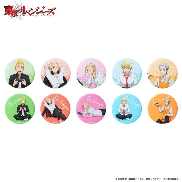 TOKYO REVENGERS CAN BADGE OEM 제작 사례