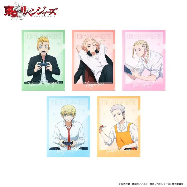 TOKYO REVENGERS CLEAR FILES OEM 제작 사례