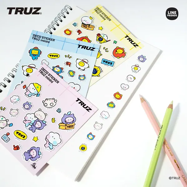 TRUZ MOBILE STICKER OEM 제작 사례