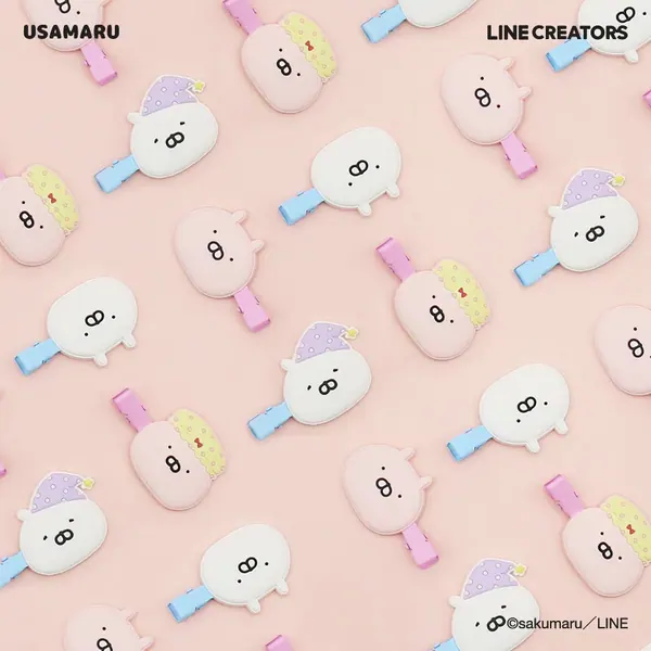 USAMARU HAIR CLIP OEM 제작 사례
