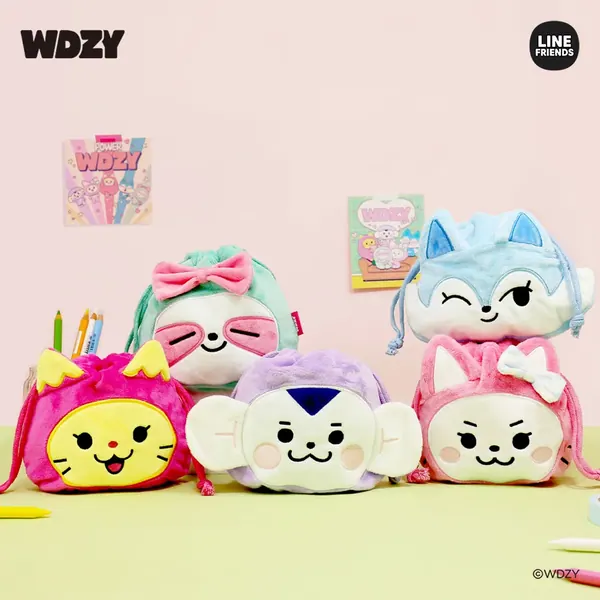 WDZY FACE POUCH OEM 제작 사례