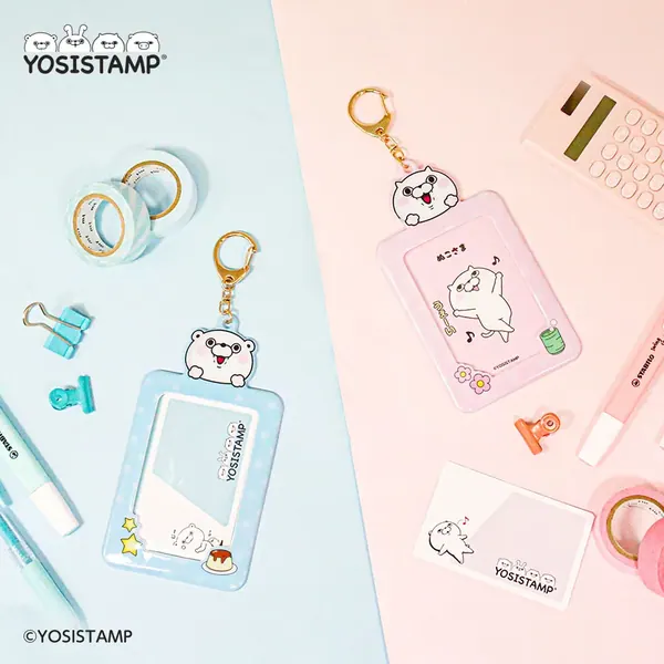 YOSISTAMP PHOTO CARD HOLDER OEM 제작 사례